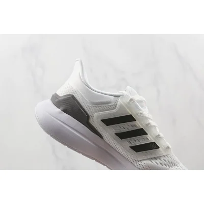 Adidas EQ21 "White/Black/Iron Metallic" фото № 3