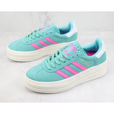 Adidas Gazelle Bold "Flash Aqua/Lucid Pink" фото № 5
