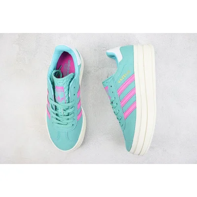 Adidas Gazelle Bold "Flash Aqua/Lucid Pink" фото № 6