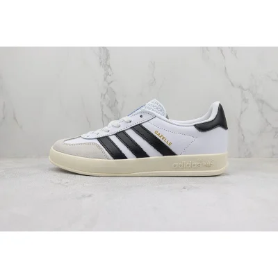 Adidas Gazelle Indoor "Light Beige/White/Black" фото № 2 Adidas Gazelle Indoor "Light Beige/White/Black" фото № 2