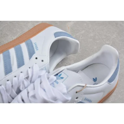 Adidas Samba OG "Cloud White/Alumina/Ash Blue" фото № 8