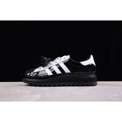 CLOT x Adidas Superstar "Black Crystal Sand" фото № 7