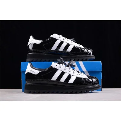 CLOT x Adidas Superstar "Black Crystal Sand" фото № 4