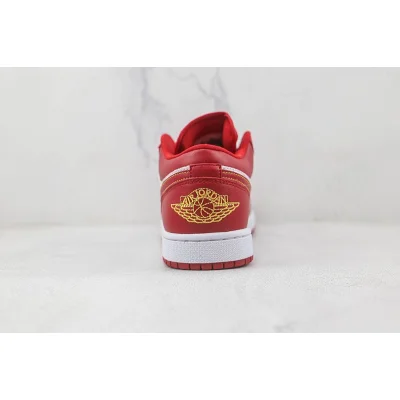 Air Jordan 1 Low "Cardinal Red (GS)" фото № 8
