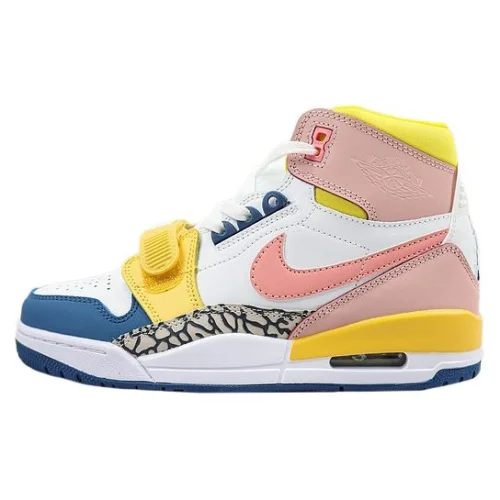 Air Jordan Legacy 312 High "White Coral French Blue"