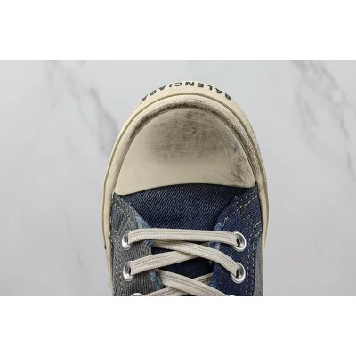 Balenciaga Paris Slip-On "Destroyed Denim" фото № 4