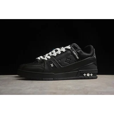 Louis Vuitton Trainer Sneaker "Black" фото № 2