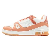 Louis Vuitton LV Trainer 2021 Low "White Peach"