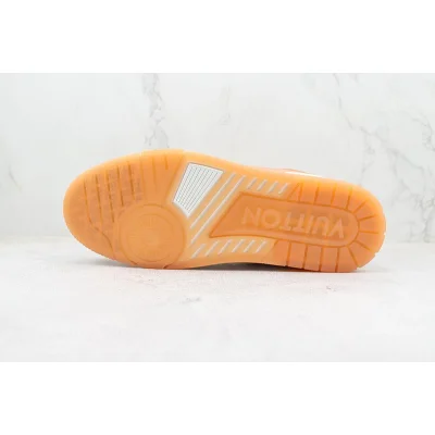 Louis Vuitton LV Trainer 2021 Low "White Peach" фото № 8