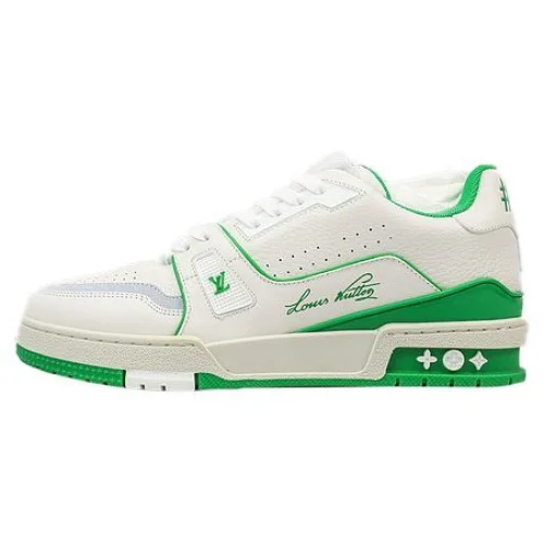 Louis Vuitton LV Trainer 2021 Low "White/Signature Green"