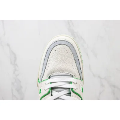 Louis Vuitton LV Trainer 2021 Low "White/Signature Green" фото № 3