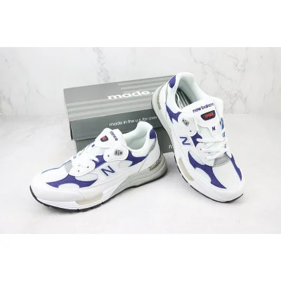 New Balance 992 "White/Navy" фото № 7