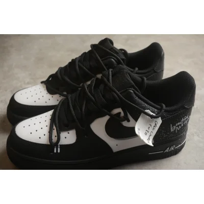 Nike Air Force 1 Low "Black/White" фото № 6