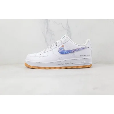 Nike Air Force 1 Low "Claude Monet Purple/White" фото № 2