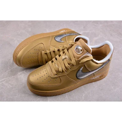 Off-White x Nike Air Force 1 "Golden Zip" фото № 4