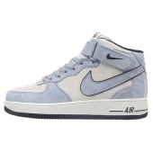Nike Air Force 1 Mid "White/Blue/Black"