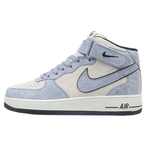 Nike Air Force 1 Mid "White/Blue/Black"