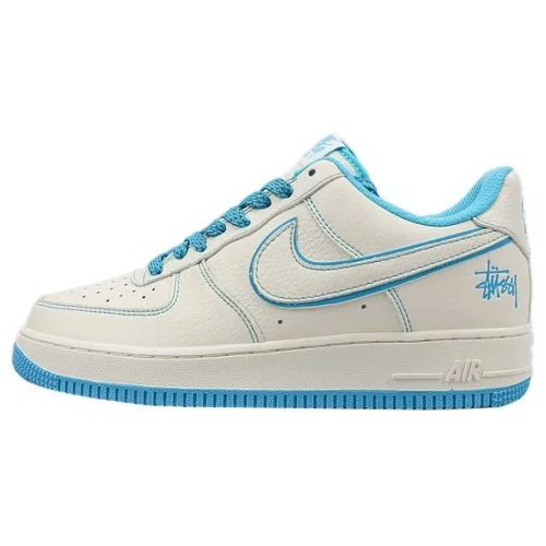 Stussy x Nike Air Force 1 Low "White/Watercolor Blue"