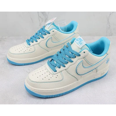 Stussy x Nike Air Force 1 Low "White/Watercolor Blue" фото № 5 Stussy x Nike Air Force 1 Low "White/Watercolor Blue" фото № 5