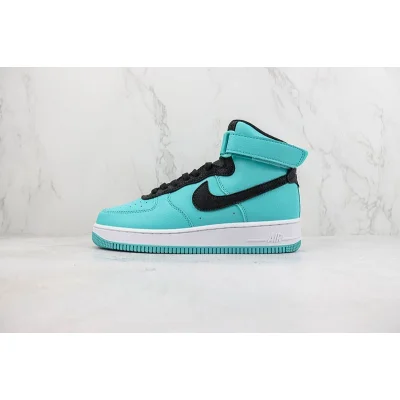 Nike Air Force 1 High "Tiffany Blue/Black" фото № 2