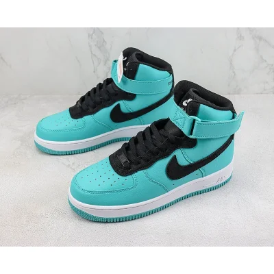 Nike Air Force 1 High "Tiffany Blue/Black" фото № 5