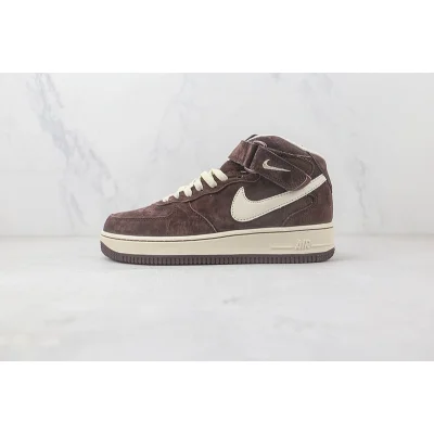 Nike Air Force 1 Mid "Suede Brown/Light Beige" фото № 2