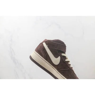 Nike Air Force 1 Mid "Suede Brown/Light Beige" фото № 3