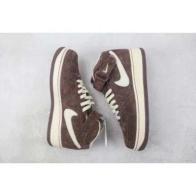 Nike Air Force 1 Mid "Suede Brown/Light Beige" фото № 7
