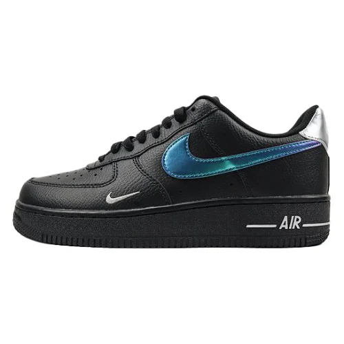 Nike Air Force 1 Low "Black/Metallic Blue"