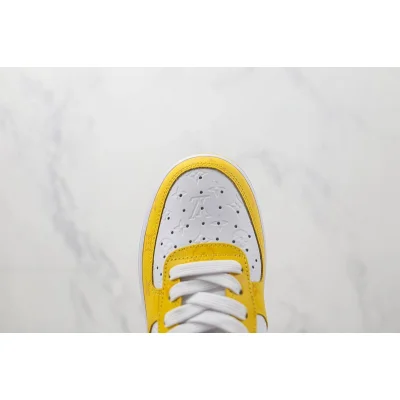 Louis Vuitton x Nike Air Force 1 Low "Yellow/White/Monogram" фото № 4