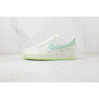 Nike Air Force 1 07 Low "QS Sail/White/Mint/Mini Swoosh" фото № 2