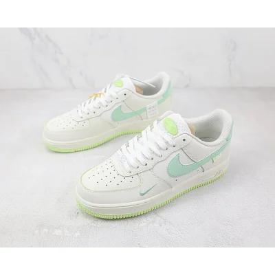 Nike Air Force 1 07 Low "QS Sail/White/Mint/Mini Swoosh" фото № 5