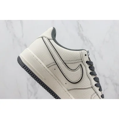 Stussy x Nike Air Force 1 Low "Dark Grey/Cream White" фото № 3