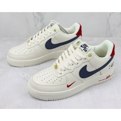 Nike Air Force 1 07 Low "40th Anniversary//White/Red/Blue/Gold" фото № 5 Nike Air Force 1 07 Low "40th Anniversary//White/Red/Blue/Gold" фото № 5