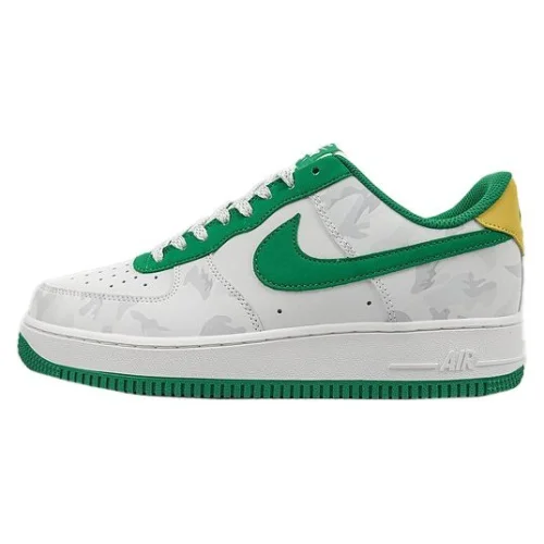 Nike Air Force 1 Low "White/Green/Yellow/Grey Khaki"