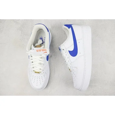 Nike Air Force 1 Low "White/Royal Blue Snakeskin" фото № 7 Nike Air Force 1 Low "White/Royal Blue Snakeskin" фото № 7