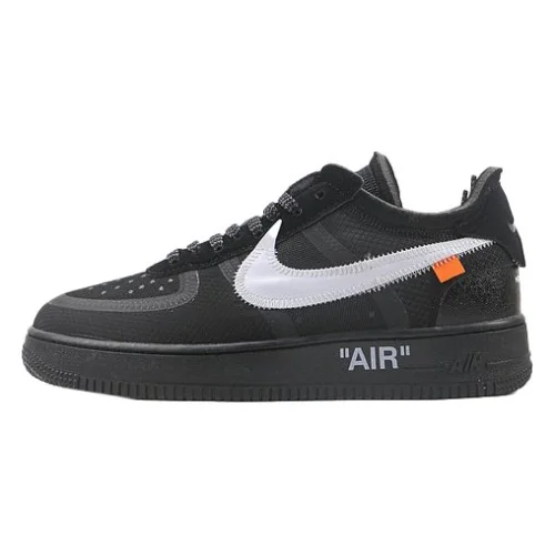 Off-White x Nike Air Force 1 Low Volt "Black"
