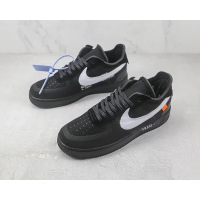 Off-White x Nike Air Force 1 Low Volt "Black" фото № 5
