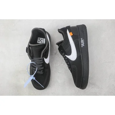 Off-White x Nike Air Force 1 Low Volt "Black" фото № 6