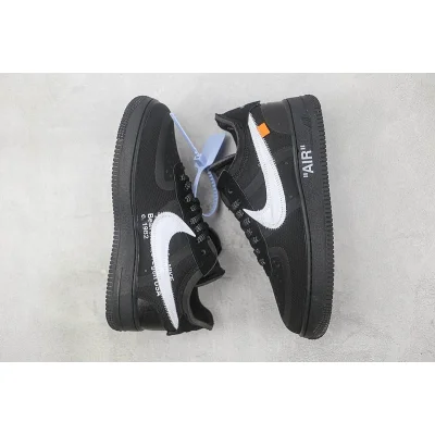 Off-White x Nike Air Force 1 Low Volt "Black" фото № 7