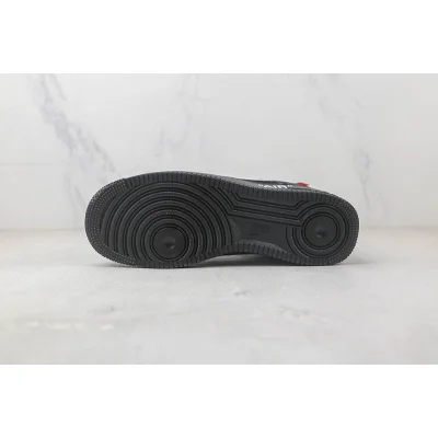 Off-White x Nike Air Force 1 Low Volt "Black" фото № 8