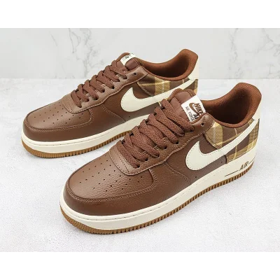 Nike Air Force 1 Low "Cacao Plaid" фото № 5