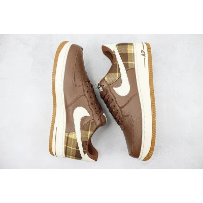 Nike Air Force 1 Low "Cacao Plaid" фото № 7