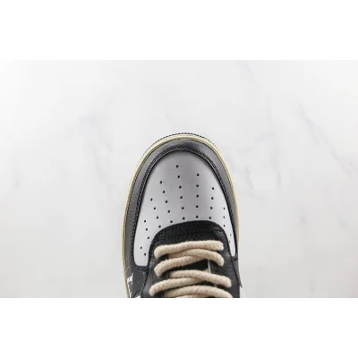 Nike Air Force 1 Low "White/Woolen Black" фото № 4