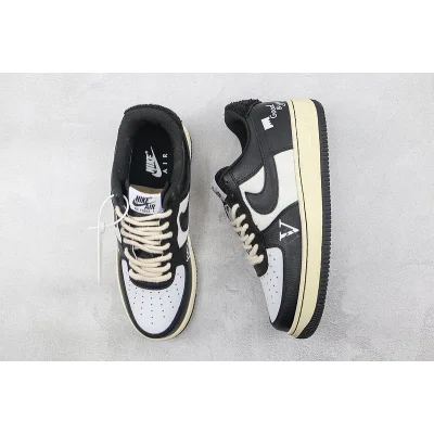 Nike Air Force 1 Low "White/Woolen Black" фото № 6