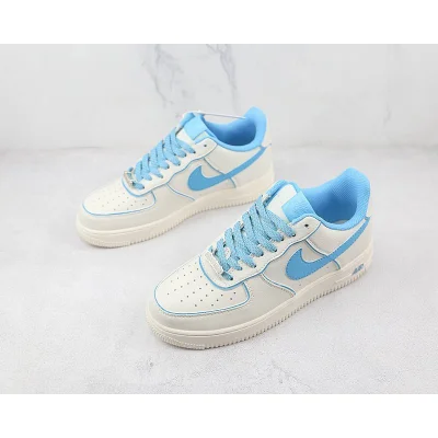Nike Air Force 1 Low "Cream/Sea Blue" фото № 5 Nike Air Force 1 Low "Cream/Sea Blue" фото № 5