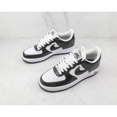Nike Air Force 1 Low "Laking Leather/Panda" фото № 5