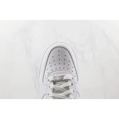 Nike Air Force 1 Low "White/Black Glitter Swoosh" фото № 4