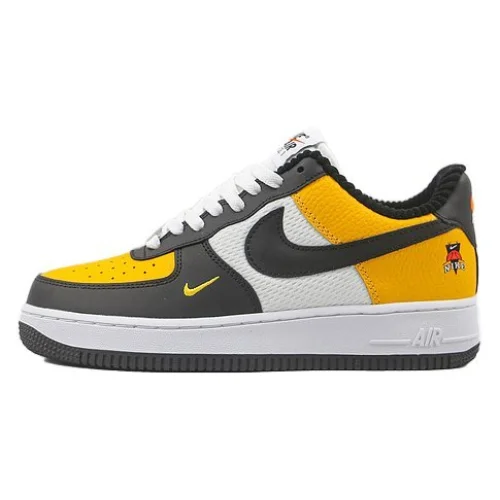 Nike Air Force 1 Low "Black/Gold/Jersey Mesh"