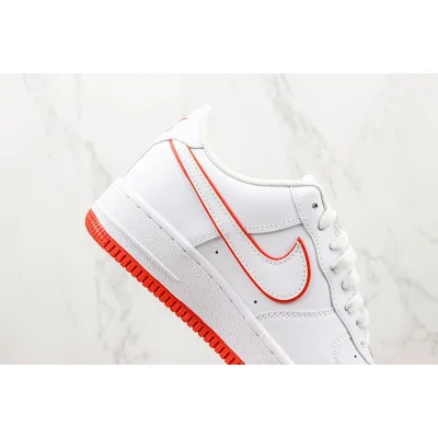 Nike Air Force 1 Low "White/Picante Red" фото № 3